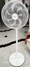 美的电风扇落地扇 家用台式立式两用电扇 纯铜电机 7叶仿生扇叶 3档风力调节 顶部旋钮简易操控 白色 实拍图