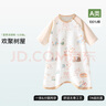 贝肽斯宝宝衣服春夏季薄款纯棉婴儿睡衣防踢被家居空调儿童睡裙连体衣 实拍图