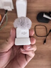 大疆【国家补贴】DJI Mic Mini 发射器（云感白）无线降噪纽扣式领夹麦克风户外采访直播vlog收音麦 实拍图