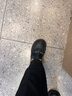 意尔康小皮鞋闰六月送礼女英伦风厚底增高舒适乐福鞋 49861W 黑色3 36 实拍图