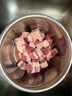 京东跑山猪去皮五花肉块净重4斤 烤肉炒菜食材 新鲜速冻 红烧肉原料 实拍图