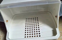 品喻（PINYU）桌面杯子收纳置物架水杯防尘玻璃杯茶杯托盘沥水杯架子杯架白橙色 实拍图