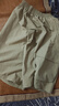 骆驼（CAMEL）运动工装短裤男机能风宽松休闲五分裤 J14BA6L6037 卡其 XL 实拍图