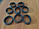 旅行箱轮保护套家用五金行李箱防磨套拉杆箱脚轮套静音防磨 【热销】黑色8个装 实拍图