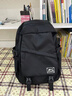 回力（Warrior）书包男初中生大容量高中生大学生书包减压多功能电脑包女双肩背包 黑色 实拍图