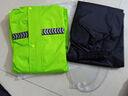 全燕（Q QUANYAN）雨衣雨裤套装男女电动摩托车雨衣双层分体式成人水衣骑行外卖雨服 绿搭黑-双帽檐可拆卸 L码 升级防水裤裆+赠运费险 实拍图