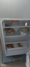 长城（GREAT WALL FRIDGE）家用迷你小冰箱小型冷冻冷藏保鲜宿舍出租房办公室节能省电双开门电冰箱 银色119L【一级能效 全国联保】 实拍图