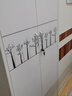 名豪志衣柜钢制家用卧室推拉门带锁大容量收纳印花衣柜推拉门定制衣柜 【双开门】高198宽80深58cm 师傅安装【简单方便】 实拍图