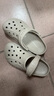卡骆驰crocs洞洞鞋贝雅男鞋女鞋轻便耐磨一脚蹬拖鞋休闲鞋|10126 卵石色-2V3 37 /38(230mm) 实拍图