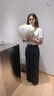 KELEIGE520情人节生日礼物女实用走心高级发热按摩抱枕毛绒送女朋友妈妈 智能【按摩+推拿+加热】充电款 送老婆闺蜜情人节新人结婚老师 实拍图