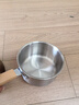 小熊（Bear）奶锅 316L不锈钢婴儿宝宝辅食锅小奶锅加厚CP-G0056-S01 16cm 实拍图