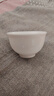 苏氏陶瓷羊脂玉白瓷功夫茶杯陶瓷品茗杯6个装（促销简装）德化家用小茶杯 实拍图