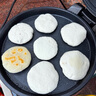 美的（Midea）国家补贴 电饼铛 家用双面加热不沾电饼档煎饼锅 可做三明治 加深加大烤盘早餐机煎烤机烙饼锅 【性价比推荐】上下独立加热 JKE30T76 实拍图