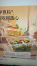 美丽雅一次性饭盒方形1000ml*30套 快餐打包盒大容量食品级便当野餐盒 实拍图