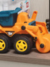 超大号挖掘机惯性工程车推土机玩具男孩儿童挖沙铲车沙滩玩具套装 【pvc送礼包装】大号压路机 实拍图