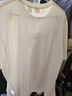 Levi's李维斯男士宽松休闲简约帅气时尚潮流纯棉圆领印花短袖T恤 白色 L 实拍图