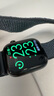 Apple/苹果 Watch Series 10 智能手表GPS款46毫米亮黑色铝金属表壳浓墨色回环式运动表带MX283CH/B 实拍图