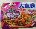 康师傅方便面 大食袋酸菜牛肉面162g*24 泡面袋装整箱速食 方便食品 实拍图