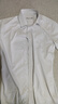 海澜之家（HLA）短袖衬衫男25春夏轻商务衫及系列大码正装衬衣男 漂白21 HNCBW2J010A 38 165/84A 推荐117~126斤 实拍图