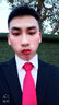 APLENTYJAZZ 拉链领带男士正装商务上班面试小斜纹易拉得懒人免打结领带男7cm 酒红色 实拍图