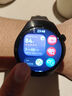 HUAWEI WATCH 5 46mm基础款深锖色不锈钢表壳苍穹黑氟橡胶表带首创X-TAP智感窗鸿蒙AI腕上小艺eSIM通信 实拍图