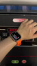 Apple/苹果 Watch Ultra 2 智能手表GPS+蜂窝款49 毫米黑色钛金属表壳暗绿色高山回环式表带M MXDN3CH/B 实拍图