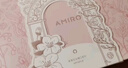 AMIRO觅光化妆镜带灯led高清补光梳妆镜 智能台式桌面美妆镜子 生日礼物送女友礼盒 O2薄雾粉 实拍图