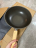 红厨有钛不粘炒锅陶瓷炒菜锅煎牛排煎炒锅无油烟电磁炉燃气灶通用30cm 实拍图