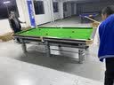 【包邮包安装】台球桌标准成人家用大理石黑八桌球台乒乓球二合一 9尺 4.0大理石标配二合一+集球器 实拍图