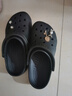 卡骆驰（crocs）洞洞鞋男女鞋经典Clog一脚蹬穿沙滩鞋凉拖鞋 10001-001 M4W6 实拍图