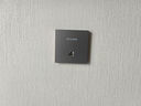 普联（TP-LINK） 全屋WiFi6无线ap面板千兆套装ax3000网络覆盖ac+ap易展组网Poe路由器 4个面板+5口路由【5色可选】 实拍图