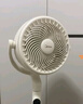 美的（Midea）【暴风循环】空气循环扇大风量摇头电风扇家用台式落地扇轻音卧室节能小风扇柔风轻羽扇 FGA24TQ 实拍图
