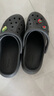 卡骆驰crocs贝雅云彩女士洞洞鞋户外休闲鞋|208186 黑色-001(含智必星) 39 (250mm) 实拍图