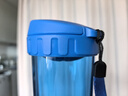 特百惠（Tupperware）茶韵500ML塑料杯男女士学生夏季运动水杯子户外便携大容量 纯净蓝 实拍图