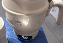 小熊（Bear）便携式烧水壶 折叠烧水杯 旅行电热水壶 316不锈钢宿舍出差恒温烧水壶 ZDH-C06G3 实拍图