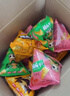 比比赞（BIBIZAN）牛角酥混合味400g独立装虎牙脆妙脆角膨化饼干休闲零食品小吃 实拍图
