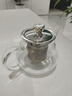 金镶玉 茶壶 耐热玻璃茶壶功夫茶具过滤内胆 雅风壶500ml 实拍图