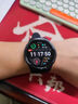 KMaxAI适用小米Watch S4编织表带S3/2/1 Pro尼龙运动透气手表带Color魔术贴回环式多巴胺替换腕带 黑色 实拍图
