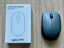 罗技（Logitech）LOGITECH PEBBLE鼠标 无线蓝牙鼠标 办公静音鼠标 女性鼠标对称鼠标 鹅卵石造型 米白色 实拍图