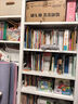 豫正家用书架2.4m七层家庭图书馆书架落地多层钢制学生宝宝图书架 珍珠白7层单面2.4m高1.1m主架 实拍图