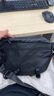 京东京造 探索者斜挎包Plus版男女胸包腰包大容量单肩背包运动 黑色 实拍图