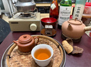 THOUS WINDS 千风迷你不锈钢烧水壶户外明火煮水壶咖啡泡茶壶0.6L露营烧水壶 0.6L迷你不锈钢烧水壶 复古银 实拍图