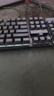 银雕(YINDIAO) K500键盘彩包升级版 机械手感 游戏背光电竞办公 USB外接键盘 全尺寸 黑色混光有线键盘 实拍图