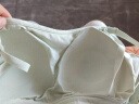 芬也（FENYE）哺乳背心吊带免穿文胸纯棉防下垂带胸垫夏季薄款产后喂奶 白XL 实拍图