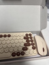 B.O.W无线蓝牙三模键盘鼠标套装轻薄便携办公USB充电键鼠适用ipad苹果平板手机笔记本电脑外设打字静音 奶咖色丨三模键盘+双模鼠标丨充电版 实拍图