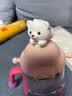 babycare【配件】儿童水杯类配件（小企鹅/果冻杯/运动水杯/双侧出水） 雪顶公仔水杯-杯盖0ml柔雾蓝 实拍图