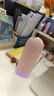 夏普便携冲牙器 家用可伸缩洗牙器 IPX7级防水 男女情侣 DO-WFND8C DO-WFND8C-PK粉色 3支喷头 实拍图