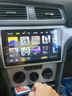 鑫讯航适用大众朗逸迈腾速腾宝来捷达polo桑塔纳车载中控屏导航一体机 四核（1+32） 指导安装+大屏 实拍图