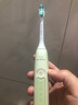 飞利浦（PHILIPS）【肖战推荐】电动牙刷钻石3系 生日礼物 成人情侣款送男生/女友 微泡水流 HX5161/05抹茶绿 实拍图