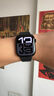Apple/苹果 Watch Series 10 智能手表GPS款46毫米亮黑色铝金属表壳黑色运动型表带M/L MX273CH/B 实拍图